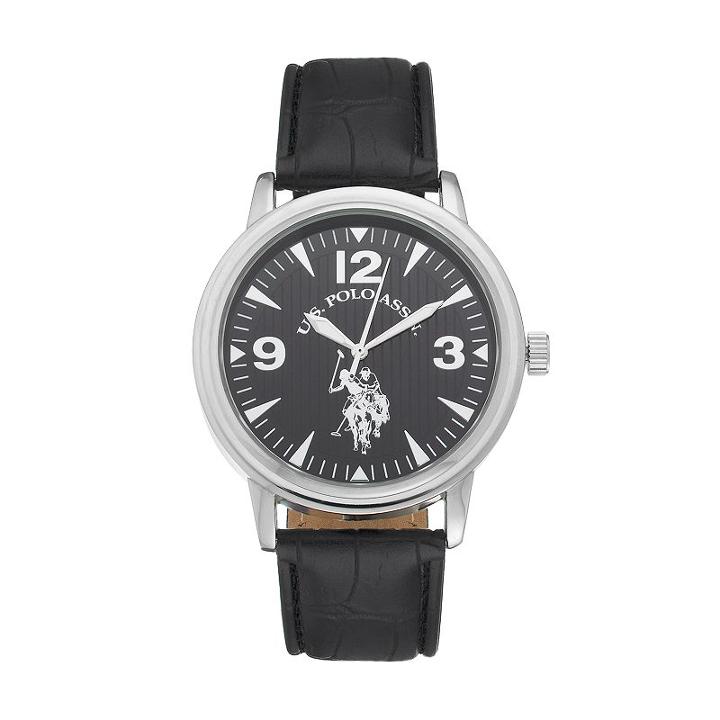 U.s. Polo Assn. Men's Watch - Usc50374, Size: Large, Black