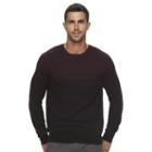 Men's Marc Anthony Slim-fit Fairisle Wool-blend Sweater, Size: Xl, Dark Red