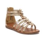 Jumping Beans&reg; Jubilee Toddler Girls' Gladiator Sandals, Size: 5 T, Gold