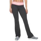 Juniors' So&reg; Skinny Bootcut Yoga Pants, Girl's, Size: Small, Brt Pink