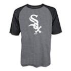 Men's Stitches Chicago White Sox Raglan Tee, Size: Xl, Black