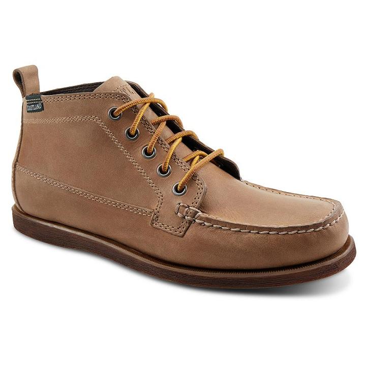 Eastland Seneca Camp Men's Moccasin Chukka Boots, Size: Medium (12), Beig/green (beig/khaki)