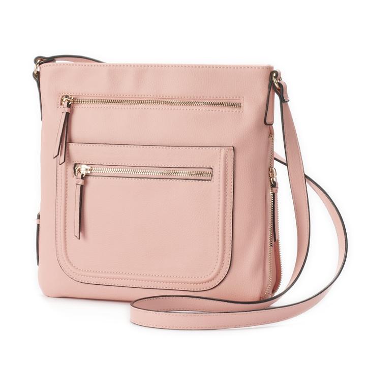 Apt. 9&reg; Fay Crossbody Bag, Women's, Pink