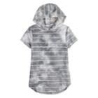 Girls 7-16 & Plus Size So&reg; Tunic Tee Hoodie, Size: 18 1/2, Med Grey