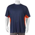 Big & Tall Russell Dri-power Bridseye Contrast Performance Athletic Tee, Men's, Size: 3xl Tall, Blue (navy)