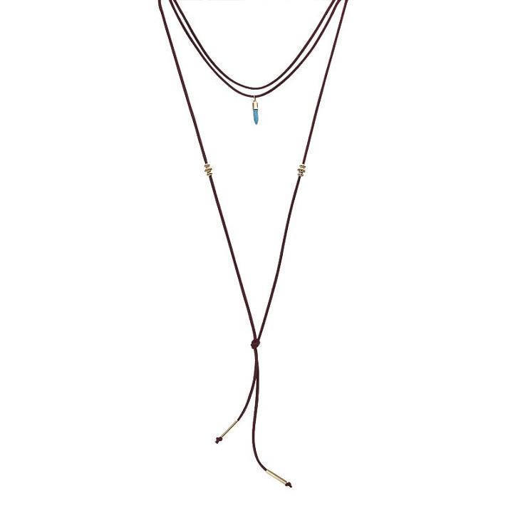 Mudd&reg; Red Cord Layered Necklace, Teens, Brt Red
