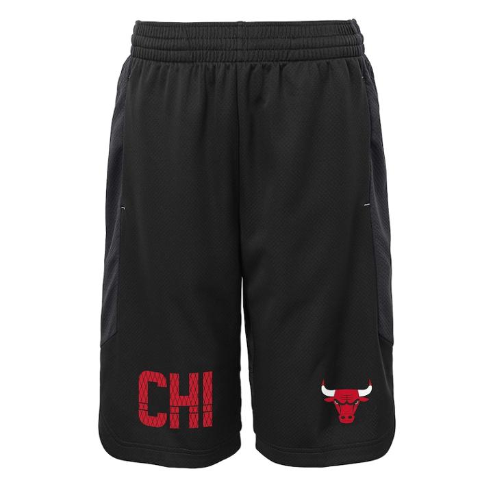 Boys 8-20 Chicago Bulls Jump Ball Shorts, Size: S 8, Black