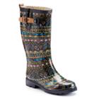 Chooka Women's Waterproof Rain Boots, Size: 6, Black