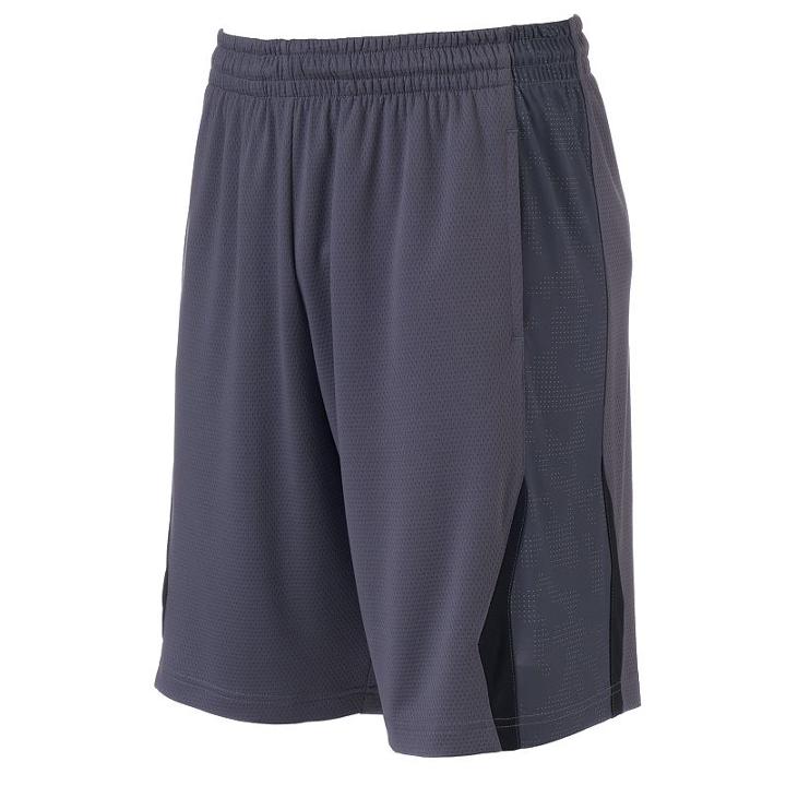 Big & Tall Tek Gear&reg; Layup Cooltek Basketball Performance Shorts, Men's, Size: 3xb, Dark Grey