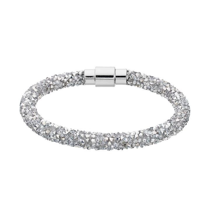 Simply Vera Vera Wang Faceted Stone Bracelet, Women's, Light Grey