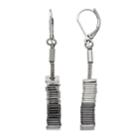 Simply Vera Vera Wang Square Bead Nickel Free Linear Earrings, Women's, Multicolor