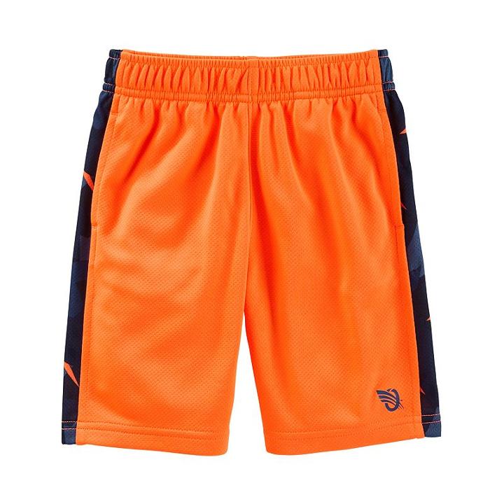 Boys 4-8 Oshkosh B'gosh&reg; Pieced Active Shorts, Boy's, Size: 5, Orange