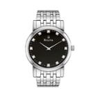 Bulova Men's Diamond Stainless Steel Watch - 96d106, Grey