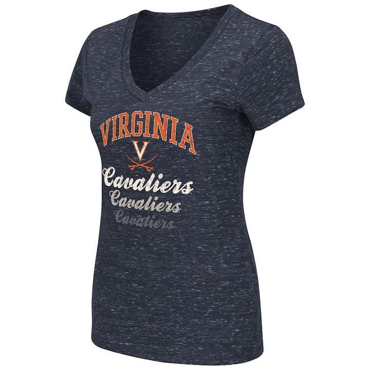 Women's Virginia Cavaliers Delorean Tee, Size: Medium, Blue Other