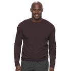 Big & Tall Apt. 9&reg; Premier Flex Classic-fit Stretch Crewneck Tee, Men's, Size: 3xb, Purple