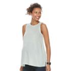 Maternity A:glow Nep Crewneck Tank, Women's, Size: M-mat, Brt Green