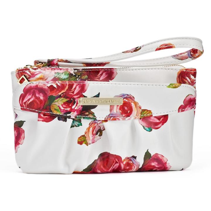 Juicy Couture Rosie Wristlet, Women's, White