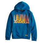 Boys 8-20 Under Armour Wordmark Rival Hoodie, Size: Large, Blue