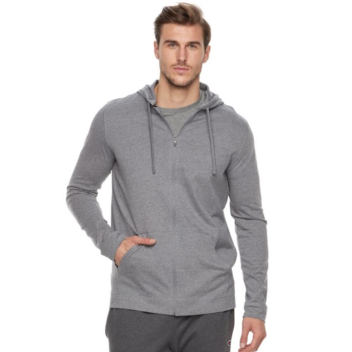 Big & Tall Tek Gear&reg; Regular-fit Ultrasoft Full-zip Hoodie, Men's, Size: Xxl Tall, Dark Grey