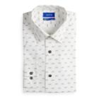 Men's Apt. 9&reg; Slim-fit Premier Flex Collar Stretch Dress Shirt, Size: 17.5-34/35, White