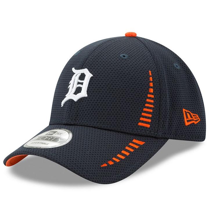 Adult New Era Detroit Tigers 9forty Speed Adjustable Cap, Blue (navy)