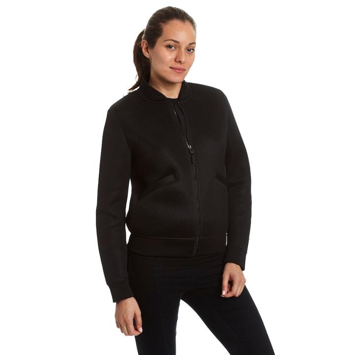Women's Champion Bomber Jacket, Size: Xl, Black