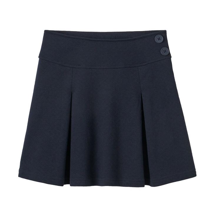 Girls 4-16 & Plus Size Chaps School Uniform Skort, Size: 4, Blue (navy)