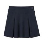 Girls 4-16 & Plus Size Chaps School Uniform Skort, Size: 4, Blue (navy)