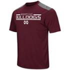 Men's Campus Heritage Mississippi State Bulldogs Rival Heathered Tee, Size: Medium, Med Red