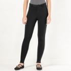 Women's Lc Lauren Conrad Knit Skinny Pants, Size: 6 T/l, Black