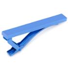 Blue Stainless Steel Tie Clip, Men's