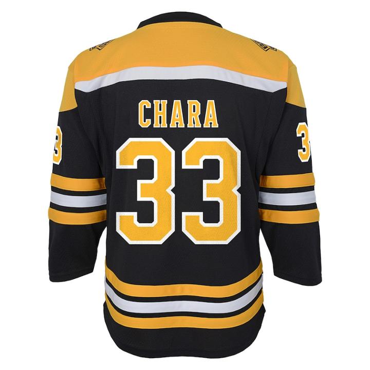 Boys 8-20 Boston Bruins Zdeno Chra Replica Jersey, Size: L/xl, Black