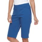 Women's Napa Valley Millennium Pull-on Skimmer Shorts, Size: 10, Med Blue