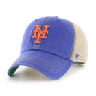 Adult '47 Brand New York Mets Trawler Clean Up Hat, Men's, Blue