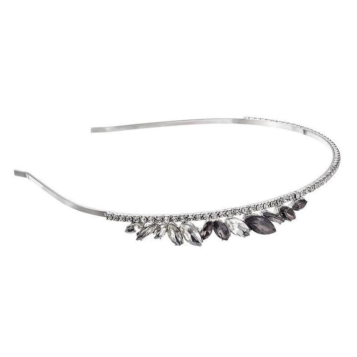 Simply Vera Vera Wang Marquise Headband, Women's, Silver
