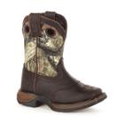 Lil Durango Sadle Toddler Camouflage Western Boots, Kids Unisex, Size: 10 T, Brown