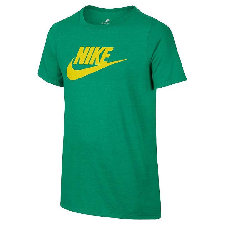 Boys 8-20 Nike Futura Logo Tee, Boy's, Size: Small, Brt Green
