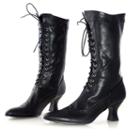 Amelia Costume Boots - Adult, Size: 10, Black