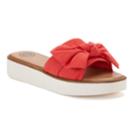 So&reg; Dragonfish Women's Slide Sandals, Size: Medium (5), Red