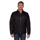Xray, Men's Quilted Moto Jacket, Size: Large, Black