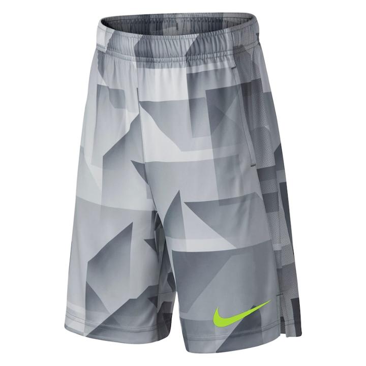 Boys 8-20 Nike Dri-fit Gfx Legacy Shorts, Size: Small, Grey
