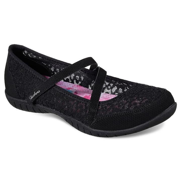 Skechers Atomic Dainty Lady Women's Mary Jane Shoes, Size: 9, Grey (charcoal)
