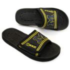 Adult Michigan Wolverines Slide Sandals, Size: Small, Black