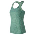 Women's New Balance Nb Ice Racerback Running Tank, Size: Large, Green Oth