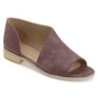 Journee Collection Nakita Women's D'orsay Flats, Size: Medium (8.5), Drk Purple