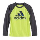 Boys 4-7x Adidas Logo Graphic Tee, Size: 7x, Brt Yellow