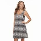 Women's Portocruz Tie-dyed Lattice Back Cover-up Dress, Size: Xxl, Oxford