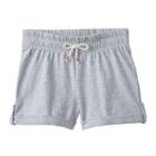 Girls 4-10 Jumping Beans&reg; Slubbed Cuff Shorts, Girl's, Size: 8, Light Grey