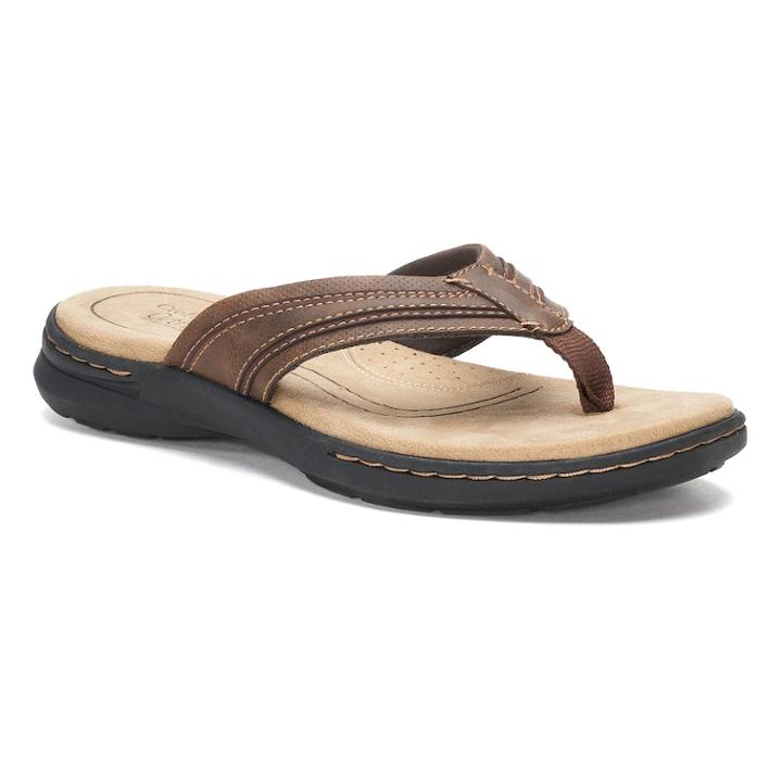Croft & Barrow&reg; Chorus Men's Ortholite Sandals, Size: Medium (11), Brown