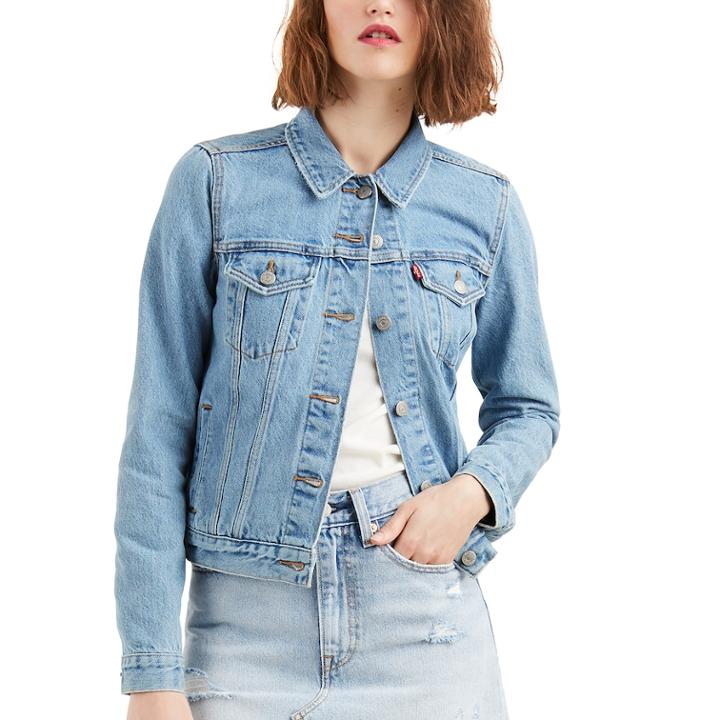 Women's Levi's&reg; Original Trucker Denim Jacket, Size: Large, Light Blue